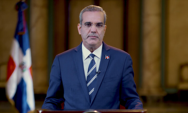 Presidente de la República Dominicana Luis Abinader